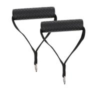 Healifty 2 Piezas Asas de Resistencia con Agarre Ergonómico para Bandas Elásticas Mango de Goma Antideslizante para Entrenamiento Fitness de Duradero para Gimnasio y Ejercicios de Fuerza