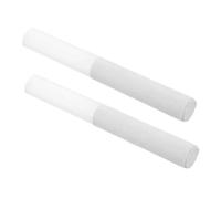 Healifty 2 piezas Baquetas Acrílicas para Cuencos de Cristal Diseño Mango Sólido y Hueco Accesorios para Yoga y Meditación Tibetana Instrumento Profesional para Terapia Musical