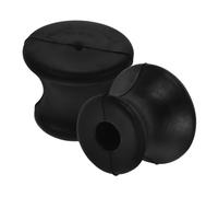 Healifty 2 piezas Base de Goma para Diapasón de Terapia Sonora de Soporte para Horquillas de Afinación de Chakras Accesorio Portátil para Meditación y Resonancia Precisa