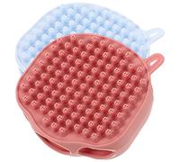 Healifty 2 piezas Cepillo de depuración de 2 piezas Cepillo para el baño doméstico Bañera exfoliante Pincelado de baño de silicona