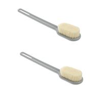 Healifty 2 Piezas Cepillo Para Fregar La Espalda Champú Depurador Ducha Esponja Lufa Esponja Lufa Ducha Depurador Cepillo Corporal De Baño Cepillos Exfoliantes Corporales Cepillo De Baño