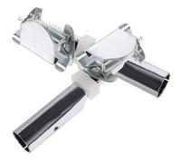 Healifty 2 Piezas Clip para Mango de Fregona Metálico Resistente Recambio Duradero para Hogar Oficina y Comercio Montaje sin Herramientas Diseño Robusto y Ligero