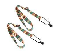 Healifty 2 Piezas Correa de Ukelele de Estilo Étnico Colorida Correa de Transferencia Térmica Duradera para Guitarra Pequeña para Ukelele