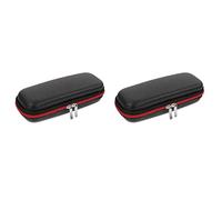 Healifty 2 Piezas de Otra Carcasa B Bolsa Dura Recargable Portátil Funda de Viaje Neceser Eléctrico Divisional Universal Pasta de Dientes Oral- para Accesorios Y Cepillo de Dientes Pro con