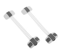 Healifty 2 Piezas de Pestillo de Seguridad para Puertas de Cocina y Refrigerador, Bloqueo Infantil para Armarios y Cajones
