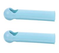Healifty 2 piezas Empuñaduras de Repuesto para Escobas de Accesorios de Limpieza para Broom Handle Grip Diseño Práctico y