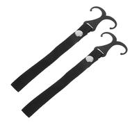 Healifty 2 piezas Gancho Organizador para Cochecito Instalación Sin Perforación Soporta Elevadas para Bolsas de y Diseño Frontal para Rápido