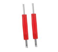 Healifty 2 Piezas Herramienta Portátil de Doble Cabeza para Extracción Instalación de Núcleos de Válvula Desmontador para Reparación de Neumáticos y Aire Acondicionado para Mecánicos