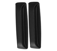 Healifty 2 Piezas Manijas Adhesivas Autoadhesivas para Armarios y Ventanas de Unidades Negras sin Taladro Instalación Fácil sin Daños ni Marcas para Refrigeradores