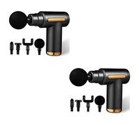 Healifty 2 Piezas Masajeador Corporal Masajeadores De Mano Pequeño Masajeador Mini Masajeador De Percusión Dispositivo De Masaje De Percusión Mini Masajeador Muscular Fascia Relajante Abs