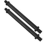 Healifty 2 Piezas Reemplazo Roscado de Cepillo de Inodoro con Mango de Plástico, Accesorio para Baño para Limpieza Profunda y Fácil Acceso a la Mayoría de Áreas