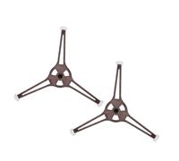Healifty 2 piezas Soporte Giratorio para Microondas Base de Placa de Compatible con Bandejas de Microondas Rodillos de Repuesto para Calentamiento Uniforme Color Aleatorio Color Aleatorio