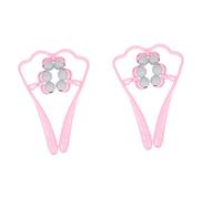 Healifty 2 Uds Artefacto De Masaje De Hombro Y Cuello Masajeador De Cuerpo Completo Masajeador De Mano Masajeador De Mano Cuello Seis Bolas Rodillo Masajeador Para El Dolor De Hombro Punto