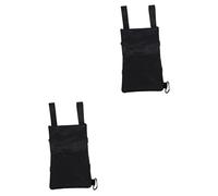 Healifty 2 Uds Bolsa De Almacenamiento De Muletas Portavasos Portátil Bolsas De Almacenamiento Con Cremallera Bolsa Organizadora De Bolsillo Bolsa De Muletas Universal Bolsa De Transporte