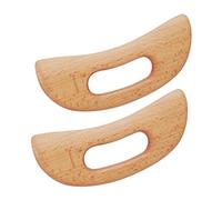 Healifty 2 Uds Tablero De Raspado Herramientas De Madera Herramientas Faciales Espátula Facial Herramienta De Raspado De Madera Placa De Raspado Placa De Raspado De Guasha Facial Tableros