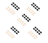 Healifty 20 Hojas De Esponja Para La Nariz Soportes De Cristal Para Gafas Anteojos Pieza De Nariz Almohadillas Anti Nasales Plástico Gafas Gafas Metálicas Almohadillas Nasales Para Gafas