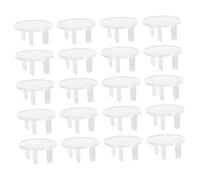 Healifty 20 Piezas Cubiertas de Enchufes para Bebés de Protección de Salidas Eléctricas para Seguridad Infantil Adaptadas para Enchufes del Instalación Rápida y Eficaz contra Choques
