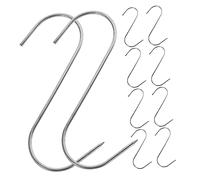 Healifty 20 piezas Gancho S Inoxidable Afilado para Colgar Carne Resistente sin Multiusos para Carnicería y Cocina