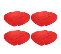 Healifty 20 Piezas Papel de Obsequio Floral para Floristería, Hoja de Embalaje de Floristería Roja, Mangas para Ramos de Flores, Suministros para Arreglos y Envoltura de Flores para San