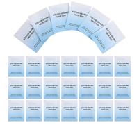 Healifty 20 piezas Toallitas para Eliminar Cera Post-depilación Toallitas Faciales para Cuidado Piel Limpian Residuos Hidratan y Reducen Enrojecimiento para Depilación Femenina