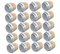 Healifty 20 Tapones Térmicos de Madera para Botellas Grandes Tapas Aislantes para Hervidores de Agua Accesorios Prácticos y Duraderos para Mantener Temperatura Pack de 20 Unidades