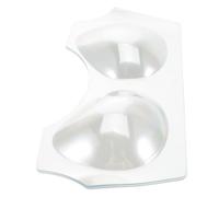 Healifty 20piezas Junta De Sujetador De Pvc De Soporte Para Empaquetar Sujetadores Unidades Placa Moldeadora Para Viajes y Almacenamiento De Ropa Interior