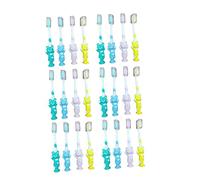 Healifty 24 Piezas Para Hotel Limpio Kit De Cuidado De Oso Encantador Niños Invitado Sfot Diente Surtido Niños Cepillos Dientes Cepillo De Dientes Mango Viaje Viaje Niño Limpieza