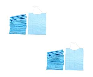 Healifty 240 Piezas Toalla De Saliva Desechable Baberos Babero Babero Para Bebé Delantales Para Adultos Protectores De Ropa Para Adultos Baberos Dentales Desechables Baberos Para Ancianos