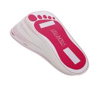Healifty 25 Pares de Almohadillas Desechables para Pies Adhesivo Fuerte para Proteger Suelas Antes de Vacaciones y Bronceado Spray Móvil