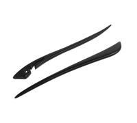 Healifty 2piezas Horquilla de Ébano para Mujer Estilo Chino Retro Accesorios para Recogidos para Fiestas y Bodas Madera Sencilla