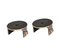 Healifty 2piezas Soporte para Barra De Cortina De Accesorios para Cortina Soporte para Barra Decoración del Hogar Soporte para Decoración De Ventanas para Marco De Puntal De Doble Varilla