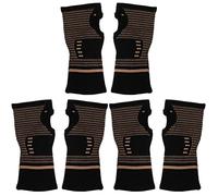 Healifty 3 Pares de Protector de Palma Y Accesorio de Férula Más Alto para Ejercicio Alto para Mujeres Tamaño de Túnel Mano Carpiano Hombres Deportes Protección Contra Tendinitis Correa de