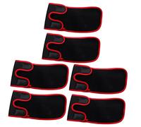 Healifty 3 Pares Recortadores Protector Elástico Tenis Ajustable Rojo Deportes Aire M Brazo Pérdida Fitness Envoltura Manga Guardias Tendinitis Hombres Mangas Y Grasa Para