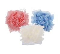 Healifty 3 Piezas Bolas de Baño de Burbujas Esponja de Lufa Barra con Cordón para Jabón para Viajes y Baño
