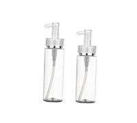 Healifty 3 Piezas Botella De Loción Bomba De Acrílico Frasco Dispensador De Viaje Frasco Dosificador Recargable Para Cuidado Piel Rellenables Vacío Para Maquillaje