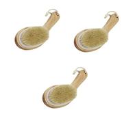 Healifty 3 Piezas Depurador De Cuerpo Cepillo De Baño Cepillo De Baño Cepillo De Depurador De Espalda Exfoliante Baño Depurador Cepillo De Ducha De Madera Cepillo Exfoliante Cepillo