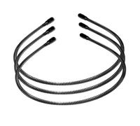 Healifty 3 piezas Diademas Onduladas Antideslizantes para Cabello Aro Deportivo Unisex de Alambre Resistente Accesorio Práctico para Hombres y Mujeres Actividades Diarias