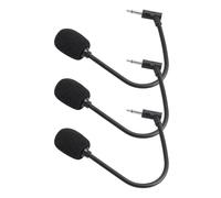 Healifty 3 Piezas Micrófono Portátil Pequeño para Teléfono y Computadora con Canales Mono y Estéreo con Pin Polos Adecuado para Oficina y Hogar