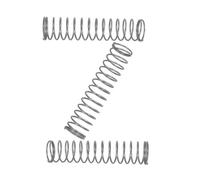Healifty 3 piezas Resortes Pequeños para Botón de Trompeta Accesorios Prácticos de Repuesto Plata Compatibles Mayoría de Modelos y Fáciles de Instalar