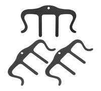 Healifty 3 Pinzas Metálicas para Partituras M Tipo Color Negro Sujetalibros para Piano y Trompeta Clip Estable para Páginas Uso en Atriles y Libros de Música Accesorio para Músicos y