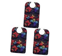 Healifty 3 Uds Babero Para Ancianos Delantales Para Adultos Baberos Para Adultos Desechables Baberos Lavables Para Adultos Baberos Para Personas Mayores Limpiados Baberos Lavables Para