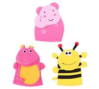 Healifty 3 Uds Guantes De Exfoliación Guante Corporal Toallas Corporales Para La Ducha Manopla De Arena Guantes De Ducha De Baño Manoplas De Ducha Exfoliantes Esponja De Ducha Guantes De