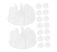 Healifty 30 piezas Aspas de Ventilador para Secadora de Pelo Motor de Repuesto de Plástico para Mantenimiento de Secadores de Cabello Casa y Salones Compatibles y Silenciosas