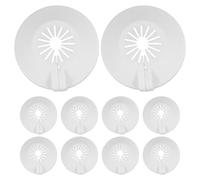 Healifty 30 Piezas Cubierta Embellecedora de Plástico para Rociadores contra Incendios 15/20 Diseño Desmontable y Fácil Instalación para Espacios Residenciales y Oficinas Reutilizable