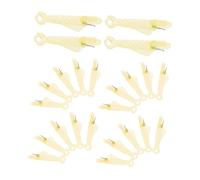 Healifty 30 Piezas Enhebrador Automático de Agujas con Boca de Pez de Herramienta Resistente y Compacta para Máquinas de Coser Bordado y Manualidades Facilita Enhebrado Rápido sin Esfuerzo