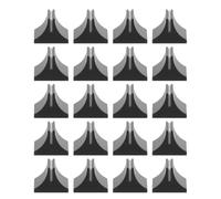 Healifty 30 Tapas Deslizantes para Mezclador de Consola en Plástico Negro, Fácil Ajuste y Diseño Minimalista, Ideales para Equipos de Audio Profesionales