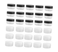 Healifty 30piezas Caja para Muestras Estuche para Cremas Cosméticas Cajas de Almacenamiento para Cremas Domésticas para Viajes y Organización de Productos de Belleza Total Color