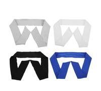 Healifty 4 Piezas Bandas Deportivas Elásticas Antideslizantes para Hombre y Mujer Absorbentes de Sudor Ajustables para Yoga Gimnasio Baloncesto y Tenis