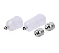Healifty 4 Piezas Botellas de Pintura Plásticas y Metálicas de 20ml y 40ml Estabilidad Térmica y Precisión para Estudios y Enseñanza Artística