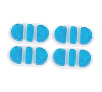 Healifty 4 Piezas De Gel Para La Nariz Almohadilla Para El Puente Máscara Para Los Ojos Bolsa De Hielo Para La Cara Bolsa De Hielo Para El Cuello Compresa Fría Paquete De Gel